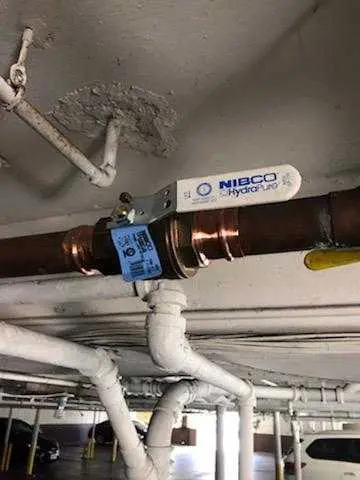 Copper pipe repair and valve work for Backflow Testing in Providence